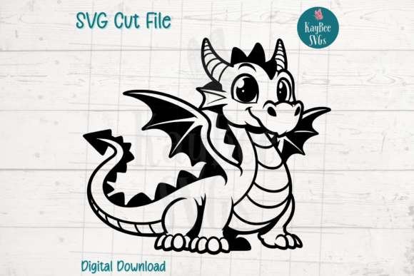 Download Cartoon Dragon SVG Cut File - Dragon svg Collection