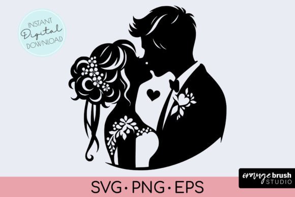 Download Wedding SVG Cut File - Bride and Groom - Wedding svg Collection