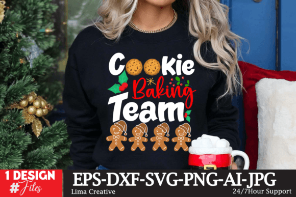 Download Cookie Baking Team T-shirt DEsign - Premium Resources