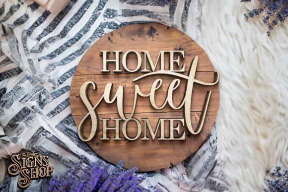 Download Home Sweet Home | SVG Farmhouse Sign - Premium Resources