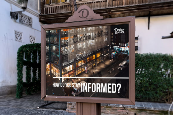 Download Old Town Vintage Ad Panel Mockup - Panel mockup Collection