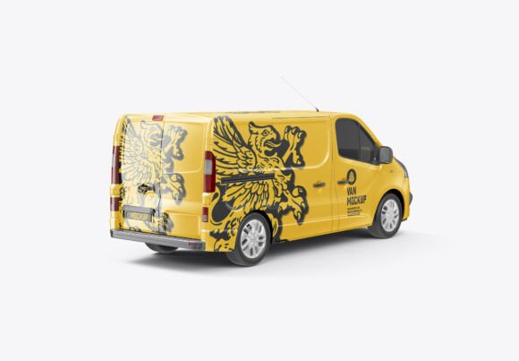 Download Comercial Panel Van Mockup - Premium Bundle