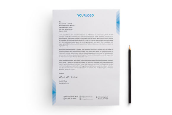 Download Corporate Print Ready Letterhead Design - Print ready Collection