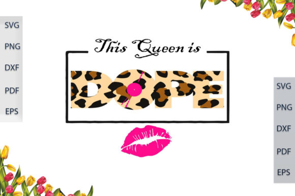 Download DOPE Queen Leopard Font DIY Crafts Files - Diy Collection