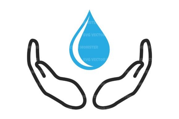 Download Water Drop in Hands&nbsp; - Drop Collection