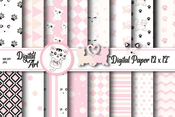 Download Kitty Digital Paper - Kitty Collection