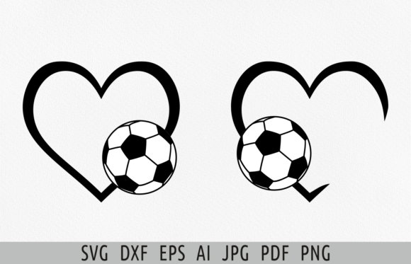 Download Soccer Frame Svg Soccer Svg Ball Heart - Premium Resources