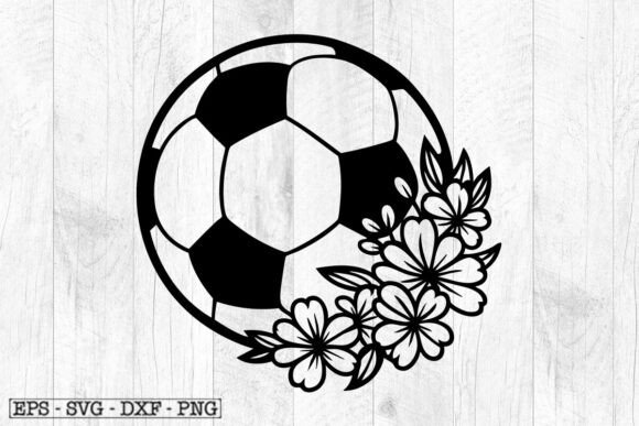 Download Floral Soccer SVG File , Football Svg - Soccer svg Collection