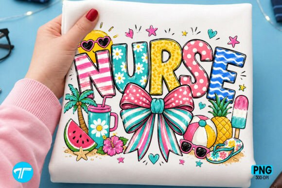 Download Nurse Summer Beach Vacation Shirt Png - Beach Collection