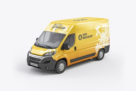 Download Panel Van Mockup - Premium Bundle