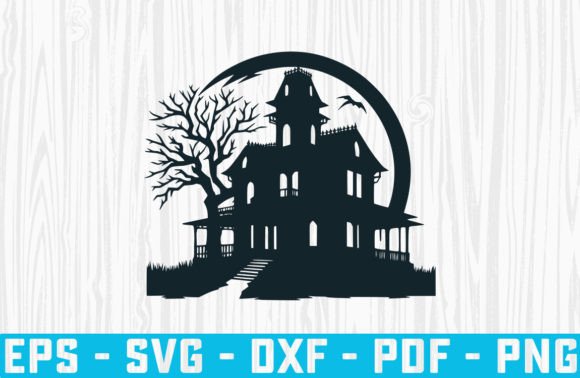 Download Funny Halloween Haunted House Svg File - Haunted house svg Collection