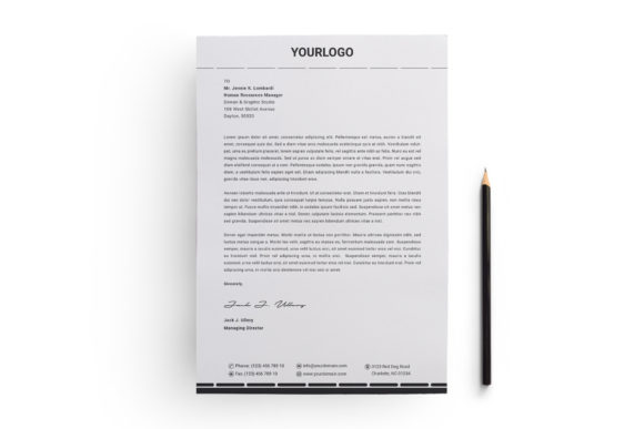 Download Creative Letterhead Design | Print Ready - Premium Bundle