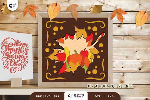 Download Thanksgiving 3D Paper Cutting File SVG - 3d paper cutting Collection