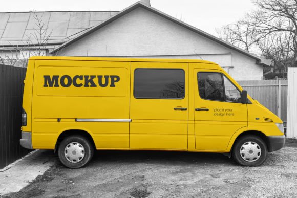 Download Panel Van Mockup - Premium Resources