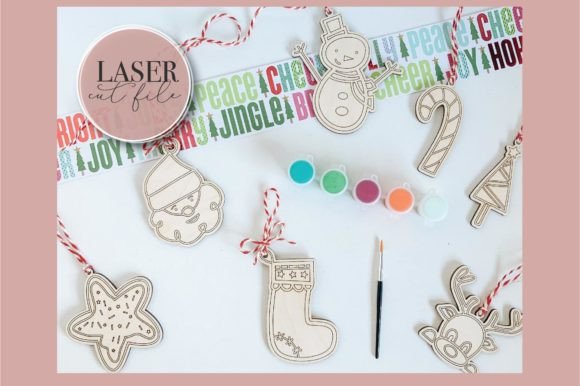 Download Christmas Ornaments for DiY Craft Kits - Diy Collection