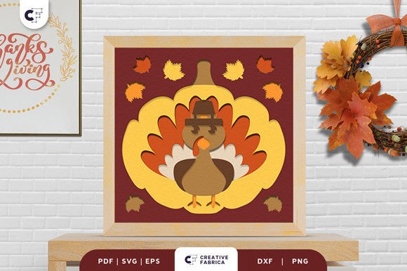 Download Thanksgiving 3D Paper Cutting SVG - 3d paper cutting Collection