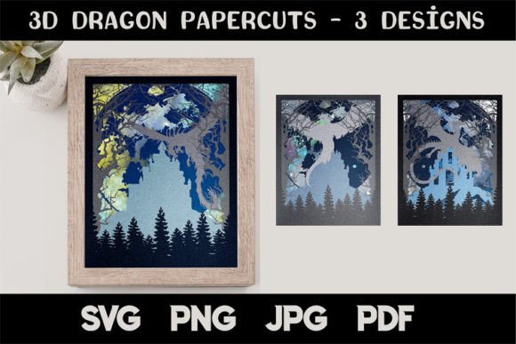 Download 3D Dragon SVG Bundle - Dragon svg Collection