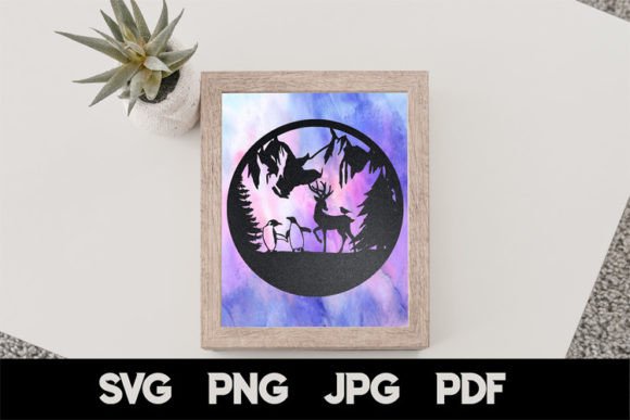 Download Winter Paper Cut File SVG - Winter paper cut Collection